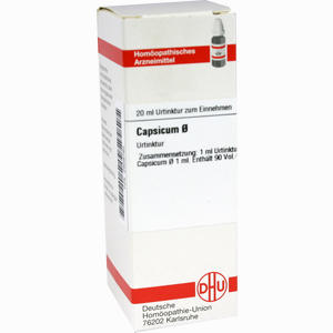 Capsicum Urtinktur D 1 Dilution 20 ml - ab 11,20 €