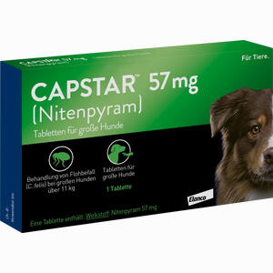 Capstar 57 Mg für Große Hunde 1 Stück - ab 0,00 €