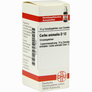 Carbo Animalis D12 Globuli 10 g - ab 8,03 €