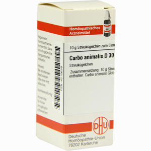 Carbo Animalis D30 Globuli 10 g - ab 8,20 €