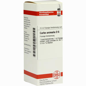 Carbo Animalis D6 Dilution 20 ml - ab 10,01 €