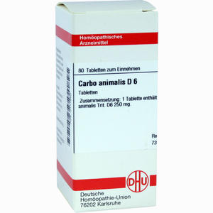 Carbo Animalis D6 Tabletten 80 Stück - ab 8,88 €