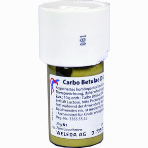 Carbo Betulae D6 Trituration 20 g - ab 22,97 €