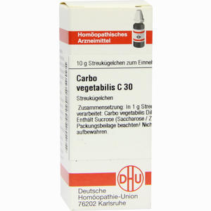 Carbo Veg C30 Globuli 10 g - ab 7,25 €