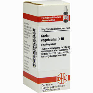 Carbo Veg D10 Globuli 10 g - ab 7,83 €