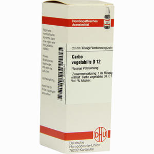 Carbo Veg D12 Dilution 20 ml - ab 8,40 €