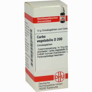 Carbo Veg D200 Globuli 10 g - ab 15,34 €