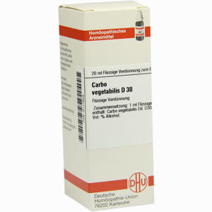 Carbo Veg D30 Dilution 20 ml - ab 8,99 €