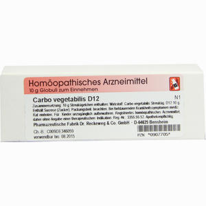 Carbo Vegetabilis D12 Globuli 10 g - ab 6,28 €