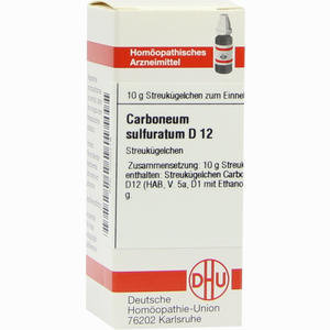 Carboneum Sulfur D12 Globuli 10 g - ab 8,71 €