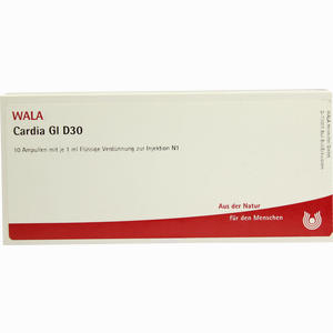 Cardia Gl D30 Ampullen 10 x 1 ml - ab 0,00 €