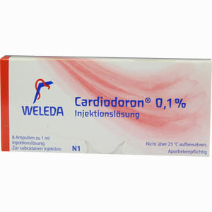 Cardiodoron 0.1% Ampullen 8 x 1 ml - ab 26,37 €