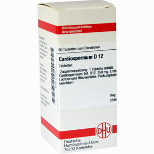 Cardiospermum D12 Tabletten 80 Stück - ab 9,04 €