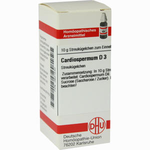 Cardiospermum D3 Globuli 10 g - ab 7,66 €