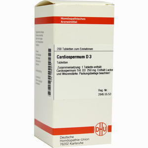 Cardiospermum D3 Tabletten 200 Stück - ab 0,00 €