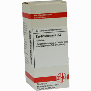 Cardiospermum D3 Tabletten 80 Stück - ab 8,88 €