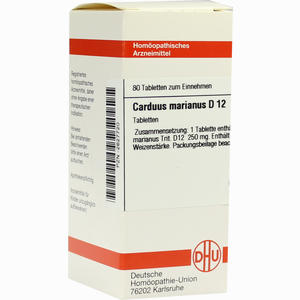 Carduus Mar D12 Tabletten 80 Stück - ab 8,43 €