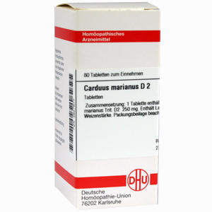 Carduus Mar D2 Tabletten 80 Stück - ab 8,43 €