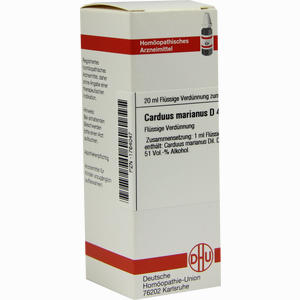Carduus Mar D4 Dilution 20 ml - ab 8,88 €