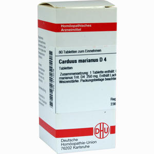 Carduus Mar D4 Tabletten 80 Stück - ab 9,31 €