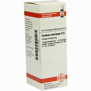 Carduus Mar D6 Dilution 20 ml - ab 8,80 €