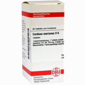Carduus Mar D6 Tabletten 80 Stück - ab 8,55 &euro;