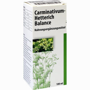 Carminativum- Hetterich Balance Tropfen  100 ml Carminativum- Hetterich Balance Tropfen  100 ml