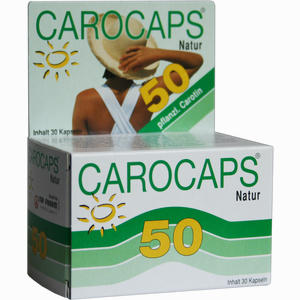 Carocaps 50 Natur 30 Stück - ab 15,20 €