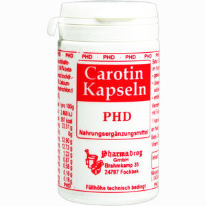 Carotin Kapseln  60 Stück - ab 6,26 €