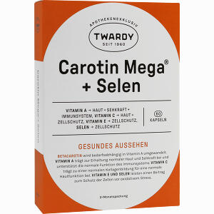 Carotin Mega + Selen- Kapseln 60 Stück - ab 16,77 &euro;