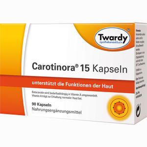 Carotinora 15 Kapseln  90 Stück - ab 8,95 €