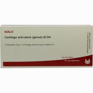 Cartilago Art (gen) Gl D4 Ampullen 10 x 1 ml - ab 32,95 €