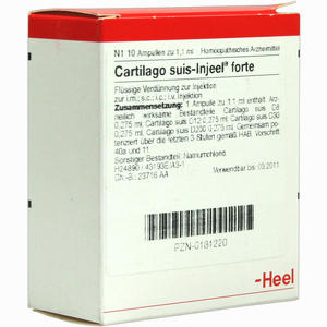Cartilago Suis- Injeel Forte Ampullen 10 Stück - ab 22,55 €