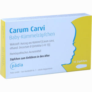Carum Carvi Baby- Kümmelzäpfchen  10 Stück - ab 5,00 €