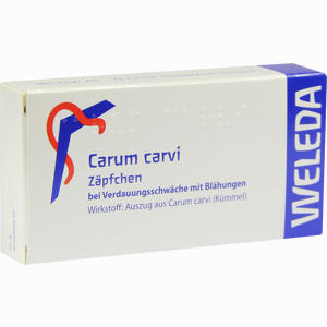 Carum Carvi Zäpfchen 10 Stück