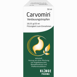 Carvomin Verdauungstropfen  50 ml - ab 9,90 €