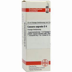 Cascara Sagrada D4 Dilution 20 ml - ab 11,56 €