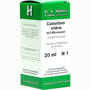 Castellani- Viskos mit Miconazol Lösung 20 ml - ab 5,72 €