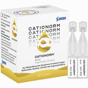 Cationorm Sd Sine Einzeldosispipetten 30 x 0.4 ml - ab 12,85 €