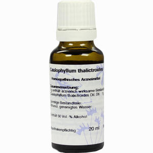 Caulophyllum D6 Dilution 20 ml - ab 7,45 €