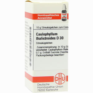 Caulophyllum Tha D30 Globuli 10 g - ab 8,17 €