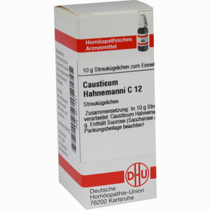 Causticum Hahnemanni C12 Globuli  10 g - ab 7,08 €