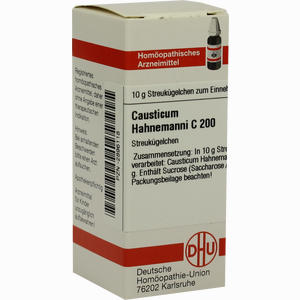 Causticum Hahnemanni C200 Globuli  10 g - ab 12,29 €
