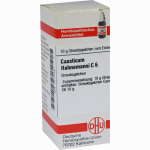 Causticum Hahnemanni C6 Globuli  10 g - ab 7,37 €