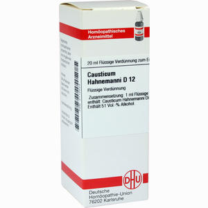 Causticum Hahnemanni D12 Dilution  20 ml - ab 7,83 €