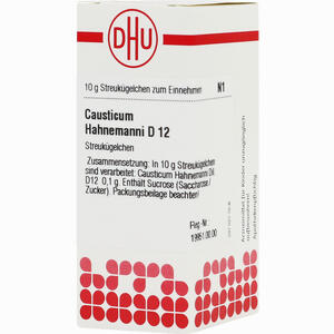 Causticum Hahnemanni D12 Globuli 10 g - ab 6,97 €
