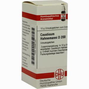 Causticum Hahnemanni D200 Globuli DHU-Arzneimittel GmbH & Co. KG 10 g - ab 13,42 &euro;