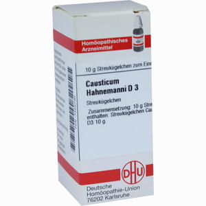 Causticum Hahnemanni D3 Globuli 10 g - ab 7,13 €