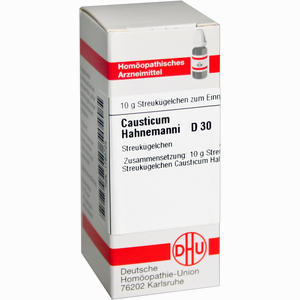 Causticum Hahnemanni D30 Globuli 10 g - ab 7,25 €