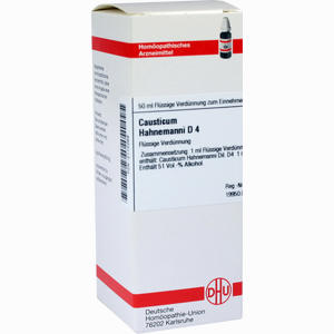 Causticum Hahnemanni D4 Dilution 50 ml - ab 0,00 €